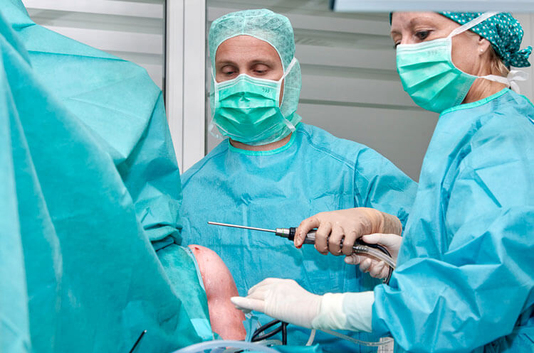 Nordpark Praxisklinik, Schulter-OP, Arzt